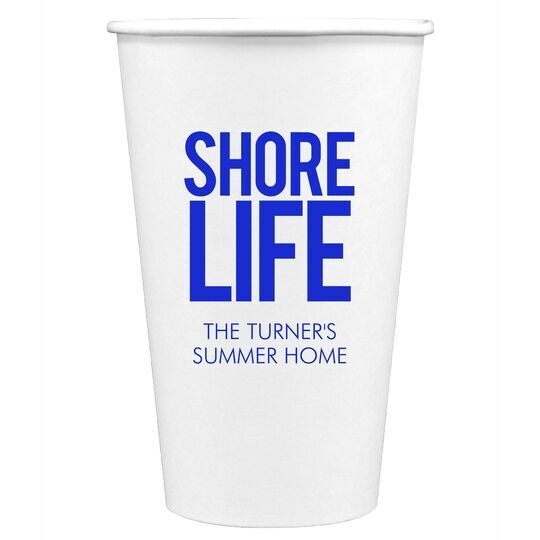 Shore Life Paper Coffee Cups